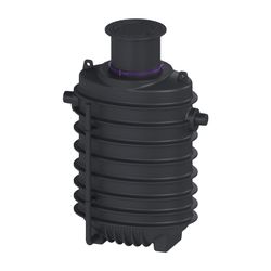 Kessel Fettabscheider EasyClean ground NS 8,5 Direct, 665-1.165mm, Klasse A/B, re... KESSEL-95085-120B-DR 4026092100677 (Abb. 1)