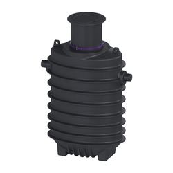 Kessel Fettabscheider EasyClean ground NS 8,5 Standard, 665-1.165mm, Klasse A/B... KESSEL-95085-120B 4026092100356 (Abb. 1)