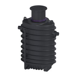 Kessel Fettabscheider EasyClean ground NS 8,5 Direct, 875-1.165mm, Klasse D, rech... KESSEL-95085-120D-DR 4026092100752 (Abb. 1)