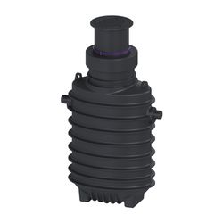 Kessel Fettabscheider EasyClean ground NS 8,5 Standard, 1.165-1.715mm, Klasse D... KESSEL-95085-170D 4026092100592 (Abb. 1)