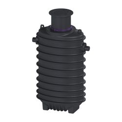 Kessel Fettabscheider EasyClean ground NS 10 Standard, 880-1.170mm, Klasse D... KESSEL-95100-120D 4026092100448 (Abb. 1)