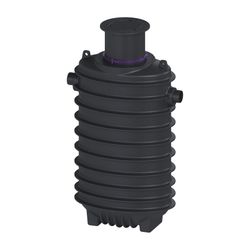 Kessel Fettabscheider EasyClean ground NS 12,5 Standard, 855-1.145mm, Klasse D... KESSEL-95125-120D 4026092100455 (Abb. 1)