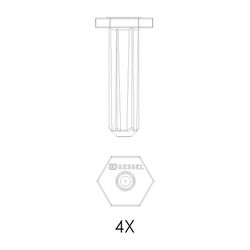Kessel Schall- und Setzungsdämpfer, Bohrdurchmesser 14mm, 680882... KESSEL-680882 4026092086612 (Abb. 1)