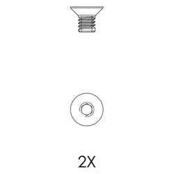 Kessel Schraubenset für Technikschächte, M8x12, Edelstahl, 680661... KESSEL-680661 4026092081563 (Abb. 1)