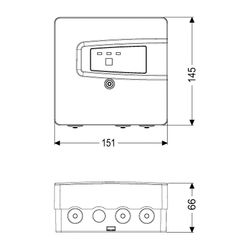 Kessel Warngerät Basic mit optischer Sonde 10m... KESSEL-20224 4026092096192 (Abb. 1)