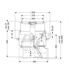 Kessel Rückstauhebeanlage Ecolift ohne Stutzen Bodenplatte, befliesbar... KESSEL-21000X 4026092073056 (Abb. 1)