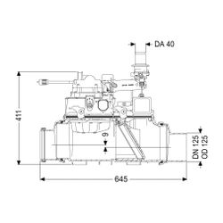 Kessel Rückstauhebeanlage Ecolift DN 125, freiliegend... KESSEL-21125 4026092046777 (Abb. 1)