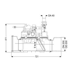 Kessel Rückstauhebeanlage Ecolift DN 200, freiliegend... KESSEL-21200 4026092046791 (Abb. 1)