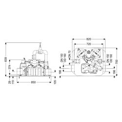 Kessel Hybridhebeanlage Ecolift L Duo SPF 1350-S3, FKA, DN 150, 26m3/h, max. Förderhöhe 1... KESSEL-22007 4026092105856 (Abb. 1)