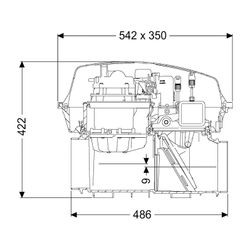 Kessel Rückstaupumpanlage Pumpfix F ohne Stutzen, freiliegend... KESSEL-24000 4026092053898 (Abb. 1)