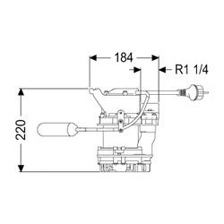 Kessel Tauchpumpe Aquadive GTF 500 resistant, mit Schwimmerschalter, 10m... KESSEL-280850 4026092082539 (Abb. 1)