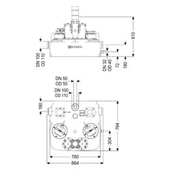 Kessel Hebeanlage Aqualift L Duo SPF 1700-S3, 36m3/h, max. Förderhöhe 12m, Kunststoff, Sc... KESSEL-28747 4026092112823 (Abb. 1)