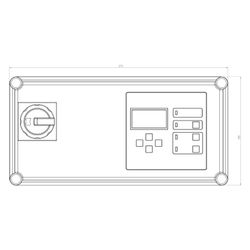 Kessel Comfort Schaltgerät 400V Duo, 2x4,0-6,3A, 28758... KESSEL-28758 4026092055038 (Abb. 1)
