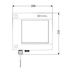 Kessel GSM Modem TeleControl für Comfort Schaltgeräte 230V/400V... KESSEL-28792 4026092066409 (Abb. 1)