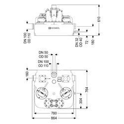 Kessel Hebeanlage Aqualift L Duo SPF 2900-S3, 400V, max. Förderhöhe 14m, Kunststoff, Schw... KESSEL-28897 4026092107393 (Abb. 1)