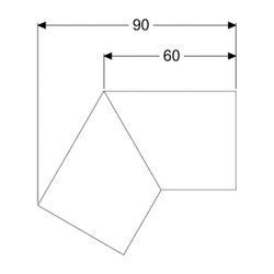 Kessel Verbindungsstück 30 Grad für Linearis Infinity, Schwarz gebürstet... KESSEL-45102.03 4026092094716 (Abb. 1)