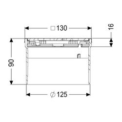 Kessel Aufsatzstück Designrost Kessel V4A Lock und Lift L15... KESSEL-48203 4026092066515 (Abb. 1)