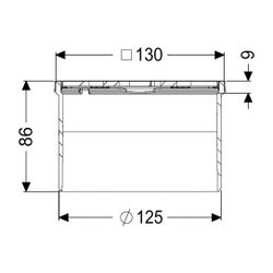 Kessel Aufsatzstück Designrost Kessel V2A L15... KESSEL-48225 4026092042694 (Abb. 1)