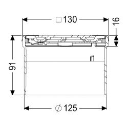 Kessel Aufsatzstück Designrost Oval V4A Lock und Lift L15... KESSEL-48227 4026092077917 (Abb. 1)