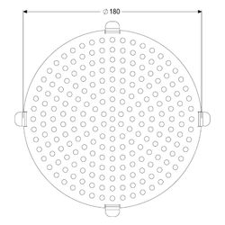 Kessel Schmutzsieb für System 185 Aufsatzstücke, Edelstahl, 55162... KESSEL-55162 4026092107874 (Abb. 1)