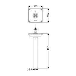 Kessel Umrüstsatz Pegelsonde für Aqualift F XL, 10m, Tauchrohr 433mm, 681040... KESSEL-681040 4026092096581 (Abb. 1)