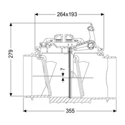 Kessel Grundkörper Staufix Typ 2 DN 125-200, freiliegend... KESSEL-730000.15 4026092076262 (Abb. 1)