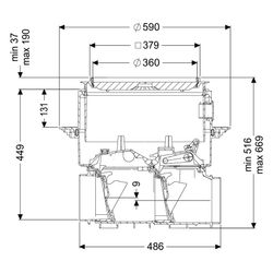 Kessel Staufix Rückstauverschluss SWA Typ 2, Bodenplatte befliesbar... KESSEL-73000.10X 4026092073032 (Abb. 1)