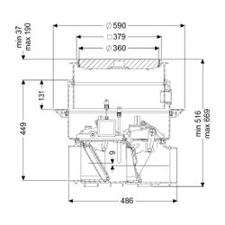 Kessel Rückstauautomat Staufix FKA ohne Stutzen Bodenplatte, Schwarz... KESSEL-84000S 4026092053881 (Abb. 1)