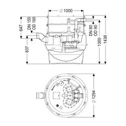 Kessel Pumpstation Aquapump XL Duo SPF 4500-S1... KESSEL-8742011 4026092068663 (Abb. 1)