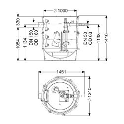 Kessel Pumpstation Aquapump XL Tronic STZ 2500-S1, ATEX... KESSEL-8743015 4026092075692 (Abb. 1)