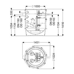 Kessel Pumpstation Aquapump XL Duo STZ 2500-S1, ATEX... KESSEL-8743018 4026092075722 (Abb. 1)