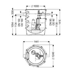 Kessel Pumpstation Aquapump XL Tronic GTF 2600-S1... KESSEL-8743021 4026092075753 (Abb. 1)