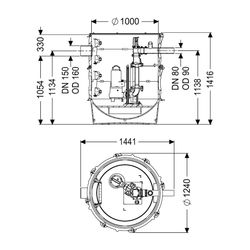 Kessel Pumpstation Aquapump XL Tronic GTF 4000-S1... KESSEL-8743022 4026092075760 (Abb. 1)