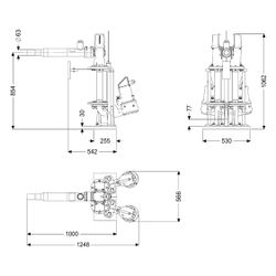 Kessel Pumpen-Einbausatz Retrofit L Duo STZ 1300, 400V, DN 50, 20m3/h, 21m, 1,3kW... KESSEL-8744010 4026092103487 (Abb. 1)