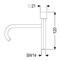 Kessel Aushebeschlüssel für Abdeckplatte InnoClean PLUS... KESSEL-915595 4026092024867 (Abb. 1)