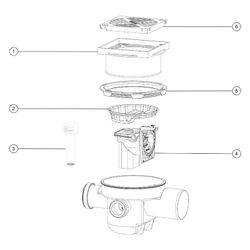 Kessel Grundkörper Der Universale DN 100, mit Rückstauschutz, Rost Schwarz... KESSEL-27611 4026092007822 (Abb. 1)