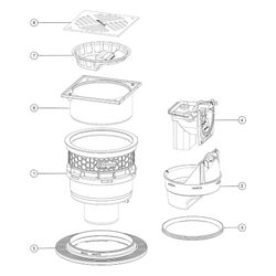Kessel Kellerablauf Universale Plus, Edelstahl, mit Rückstauverschluss, Auslauf senkrecht... KESSEL-27641 4026092096871 (Abb. 1)
