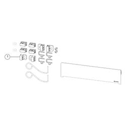 Kessel Ablaufblende Wandablauf Scada Edelstahl V2A, 15-19mm Belaghöhe... KESSEL-48012 4026092058022 (Abb. 1)