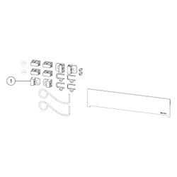 Kessel Ablaufblende Wandablauf Scada Edelstahl V2A, 22-26mm Belaghöhe... KESSEL-48014 4026092058046 (Abb. 1)