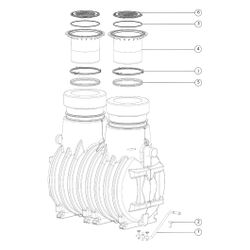 Kessel Fettabscheider EasyClean ground NS 15 Standard, 1.130-1.755mm, Klasse A/B... KESSEL-93015/170B 4026092073346 (Abb. 1)