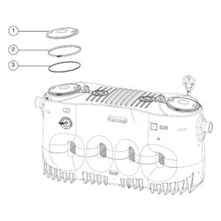 Kessel Fettabscheider EasyClean free NS 20, DN 200, 3.730L, Kunststoff, Violett... KESSEL-93020-01-L 4026092105252 (Abb. 1)