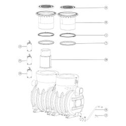 Kessel Koaleszenzabscheider EasyOil ground, NS 3, 1.800L, D 400, PE, Schwarz... KESSEL-99503.10D 4026092027295 (Abb. 1)
