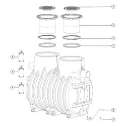 Kessel Öl- und Benzinabscheider EasyOil ground NS 10, 4300L, 850-1.230mm, PE, Schwarz... KESSEL-99610.30B 4026092027813 (Abb. 1)