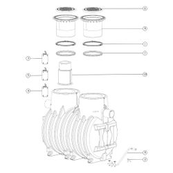 Kessel Koaleszenzabscheider EasyOil ground NS 6, 4.300L, Belastungsklasse D, PE, Schw... KESSEL-99706.30D 4026092027646 (Abb. 1)