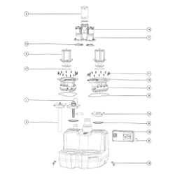 Kessel Hebeanlage Aqualift F XL, 200L Duo 400V, SPF 3000-S3, max. Förderhöhe 16m, ohne Sc... KESSEL-11037 4026092057049 (Abb. 1)