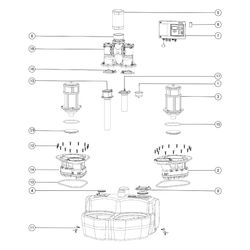 Kessel Hebeanlage Aqualift F Duo Comfort 230V, SPF 1400-S1, 7m Förderhöhe, ohne Schieber... KESSEL-11605 4026092071038 (Abb. 1)