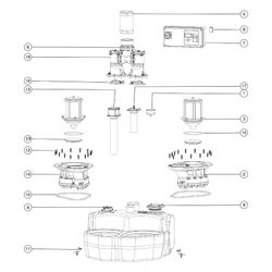 Kessel Aqualift F Hebeanlage Duo Comfort 400V, SPF 3000-S1, ohne Schieber... KESSEL-11606 4026092071045 (Abb. 1)