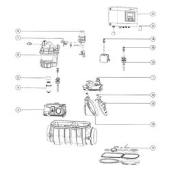 Kessel Rückstauhebeanlage Ecolift, ohne Stutzen, freiliegend, max. Förderhöhe 10m... KESSEL-21000 4026092058541 (Abb. 1)