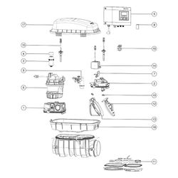 Kessel Pumpfix F Rückstaupumpanlage, ohne Stutzen, freiliegend... KESSEL-24000 4026092053898 (Abb. 1)