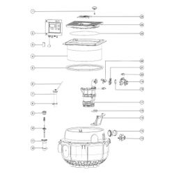 Kessel Hebeanlage Aqualift S Compact Tronic GTF 500, max. Förderhöhe 8m, Bodenplatte Sc... KESSEL-280550S 4026092082645 (Abb. 1)